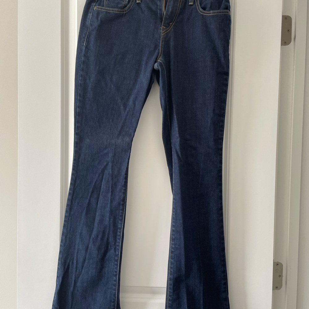 Levi's Dark Blue Boot Cut Jeans